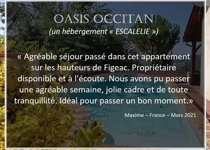 L'oasis Occitan Дом отдыха