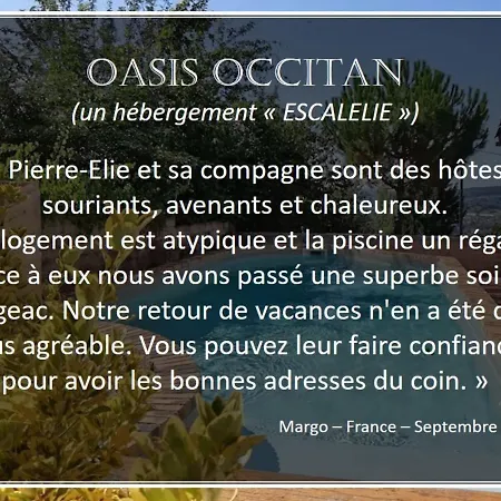 Holiday home L'oasis Occitan *
